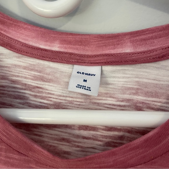 NWT Old Navy Waist Defined Tie-Dye Stripe Dress Size Medium - Picture 4 of 5